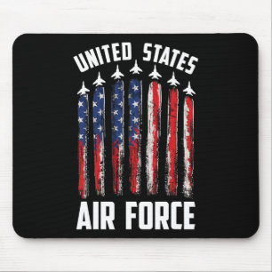 Mousepad Bandeira dos EUA Patriótica 4 de Julho Masculino E