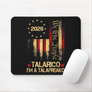 Mousepad Bandeira dos EUA Vintage 2026 Adepto Político Patr
