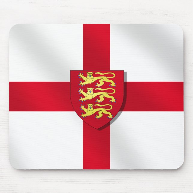 Mousepad Bandeira dos leões 2012 de Inglaterra três da (Frente)
