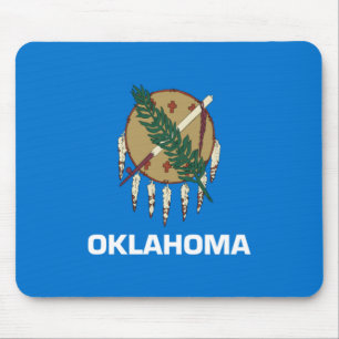 Mousepad Bandeira Estadual de Oklahoma