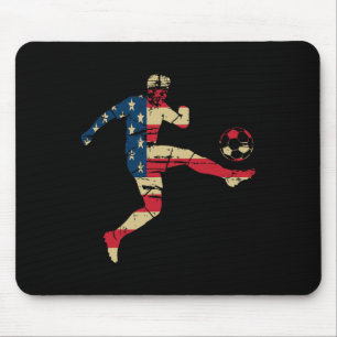 Mousepad Bandeira EUA Can México Futebol América do Norte T