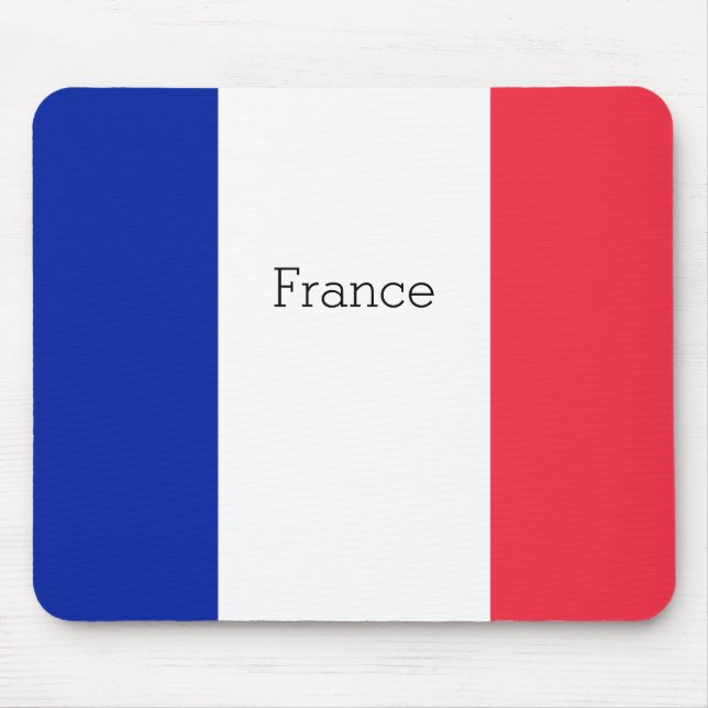 Mousepad Bandeira França (Frente)