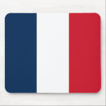 Mousepad Bandeira francesa<br><div class="desc">Bandeira nacional de França.</div>