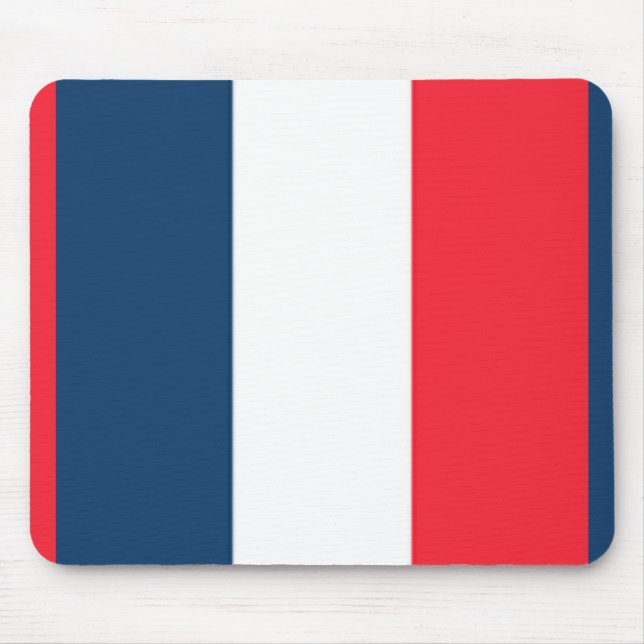 Mousepad Bandeira francesa (Frente)