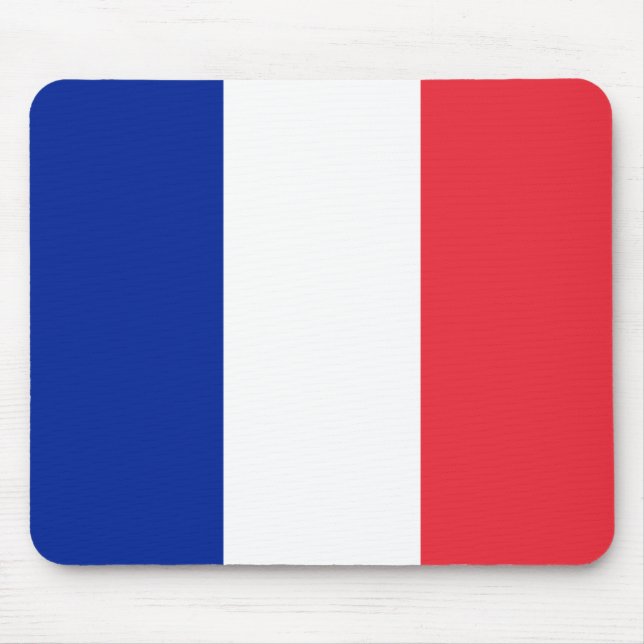 Mousepad Bandeira francesa (França) (Frente)