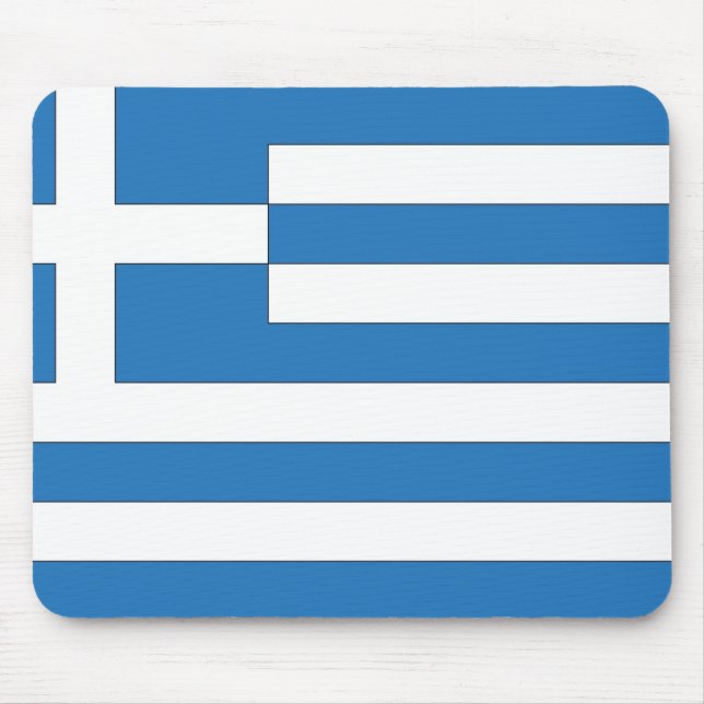 Mousepad Bandeira grega, Bandeira da Grécia (Frente)