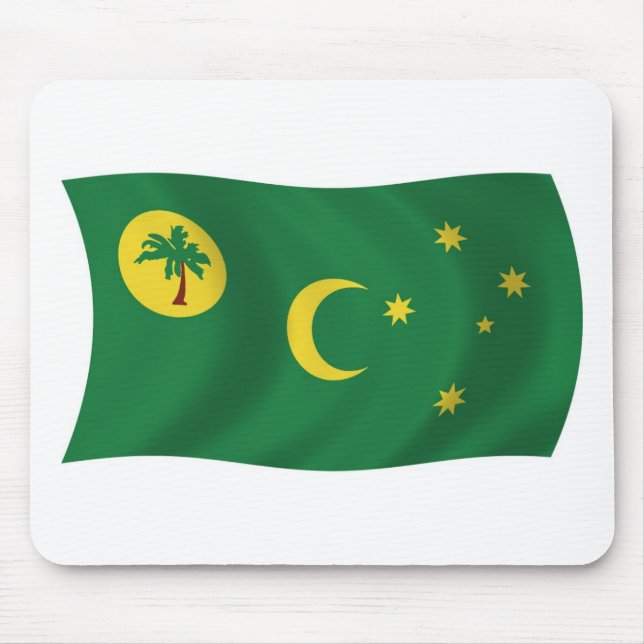 Mousepad Bandeira Ilhas Cocos (Frente)