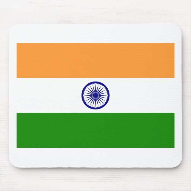 Mousepad Bandeira Indiana - Imagem de Alta Qualidade (Frente)