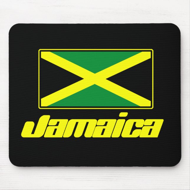 Mousepad Bandeira jamaicana (Frente)