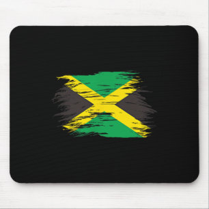 Mousepad Bandeira jamaicana Jamaica Souvenir Love Viagem Va