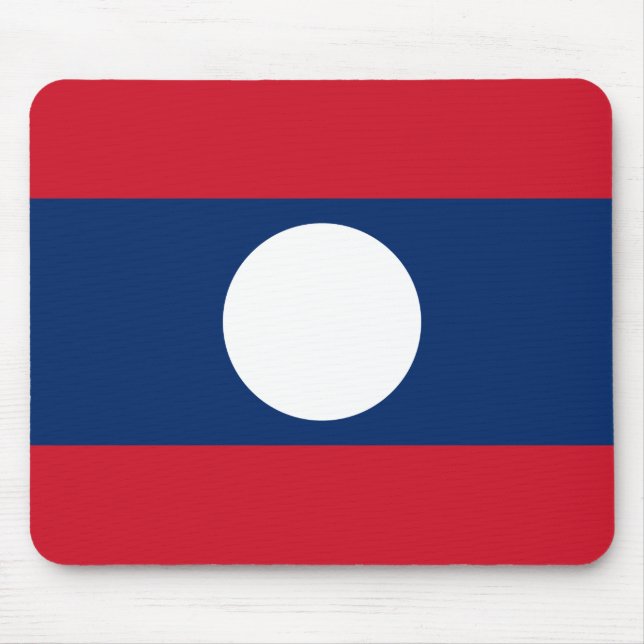 Mousepad Bandeira Laos (Frente)