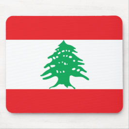 Mousepad Bandeira Libanesa (Bandeira do Líbano)