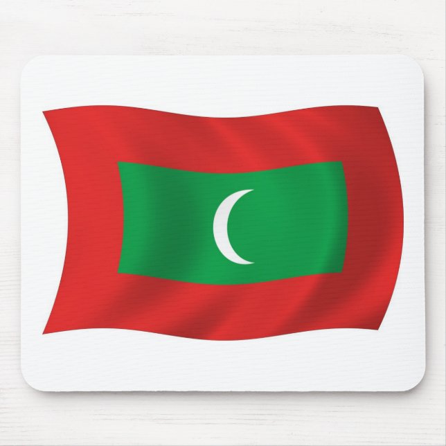 Mousepad Bandeira Maldivas (Frente)