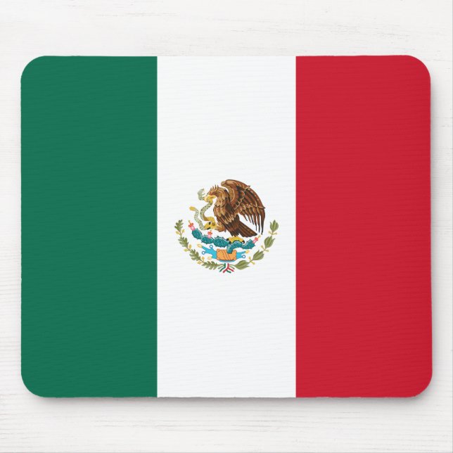 Mousepad Bandeira mexicana (México) (Frente)