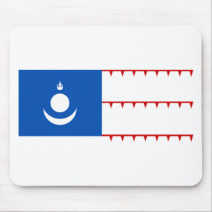 Mousepad Bandeira Mongol do império