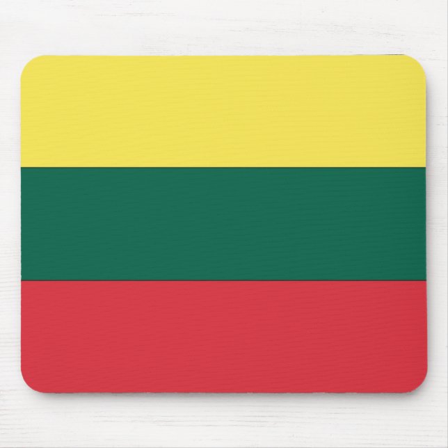 Mousepad Bandeira Nacional da Lituânia (Frente)