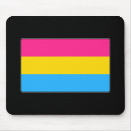 Mousepad Bandeira Pansexual do orgulho