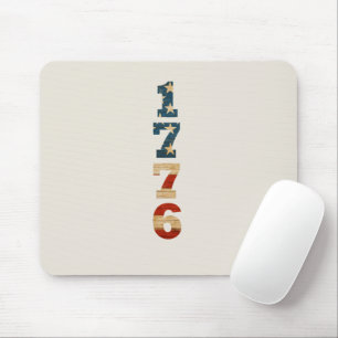 Mousepad Bandeira Patriótica Americana de 1776