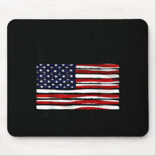 Mousepad Bandeira Patriótica Americana dos EUA 4 de Julho