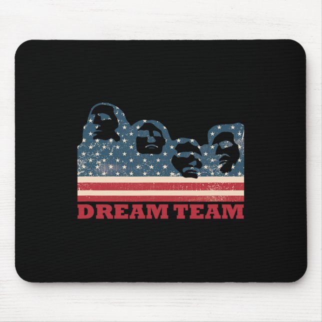 Mousepad Bandeira Patriótica da Equipe dos Sonhos do Monte  (Frente)