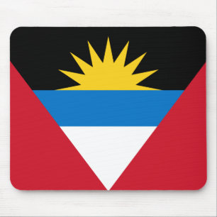 Mousepad Bandeira patriótica de Antígua e de Barbuda