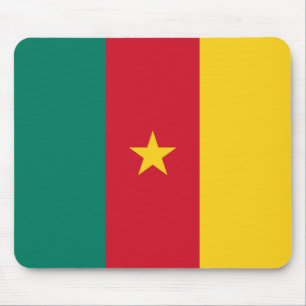 Mousepad Bandeira Patriótica de Camarões