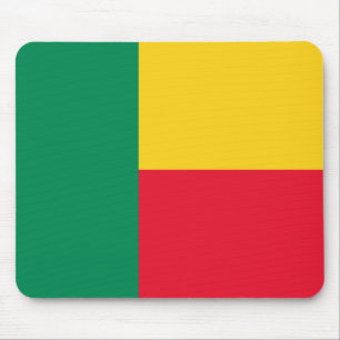 Mousepad Bandeira Patriótica do Benim