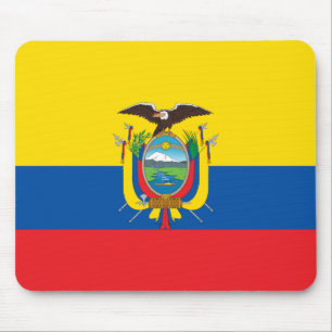 Mousepad Bandeira Patriótica do Equador