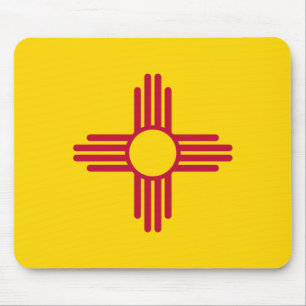 Mousepad Bandeira patriótica do estado de New mexico