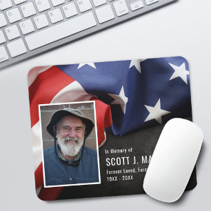 Mousepad Bandeira Patriótica Em Uma Foto De Simpatia De Me