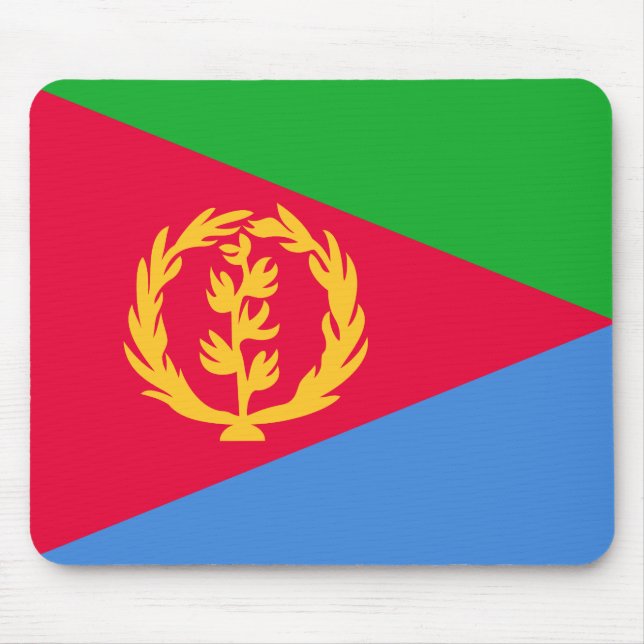 Mousepad Bandeira Patriótica Eritreia (Frente)