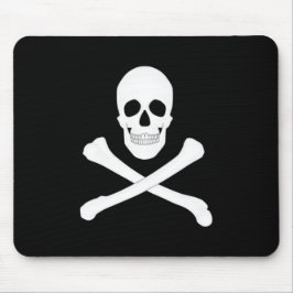 Mousepad Bandeira Pirate (Jolly Roger)