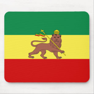 Mousepad Bandeira Rastafariana (Rastafarianismo) (rasta)