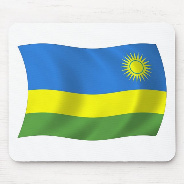 Mousepad Bandeira Ruanda (Frente)