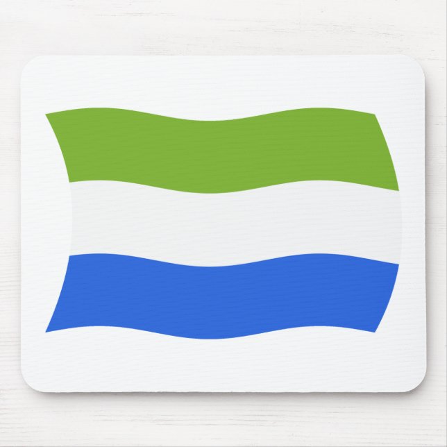 Mousepad Bandeira Serra Leoa (Frente)