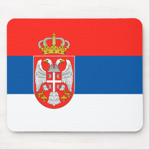 Mousepad Bandeira Sérvia