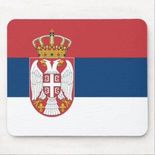 Mousepad Bandeira Sérvia