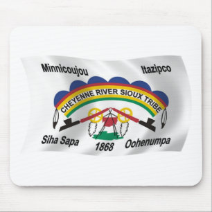 Mousepad Bandeira Sioux do Rio Cheyenne
