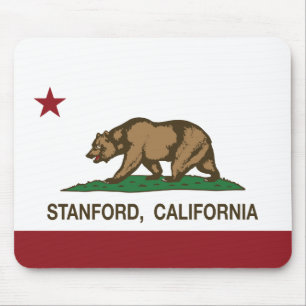 Mousepad Bandeira Stanford da república de Califórnia