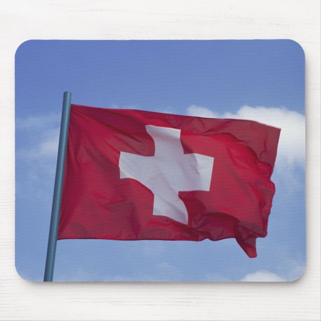 Mousepad Bandeira Suíça RF) (Frente)