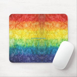 Mousepad Bandeira tie-dye da SlipperyJoe's arco-íris pressi