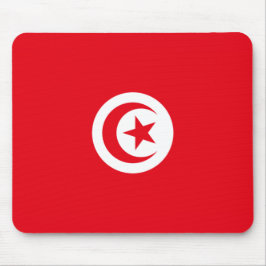 Mousepad Bandeira Tunisina (Tunísia) (Crescente Islâmica)