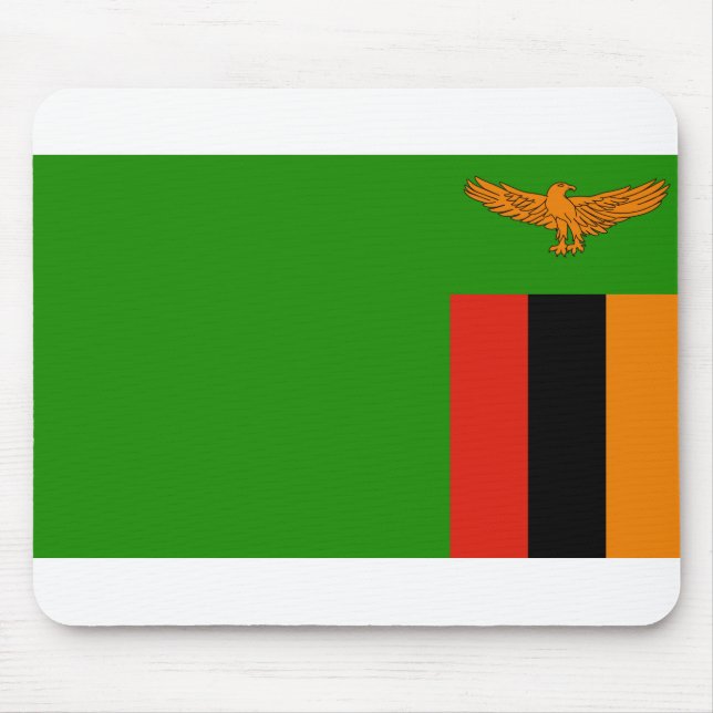 Mousepad Bandeira Zâmbia (Frente)