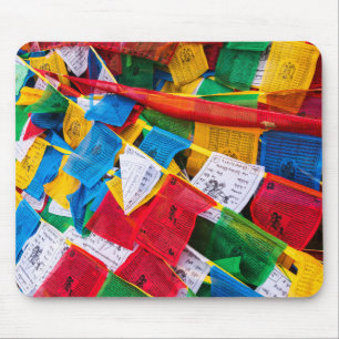 Mousepad Bandeiras de oração coloridas do Tibete - Tibete