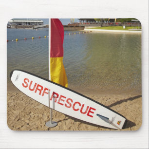 Mousepad Bandeiras e quadro de resgate de surf