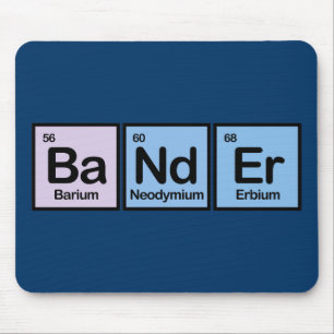 Mousepad Bander fez dos elementos