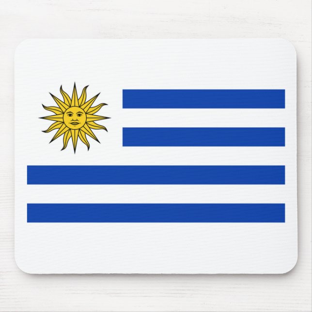 Mousepad Bandera Uruguai (Frente)