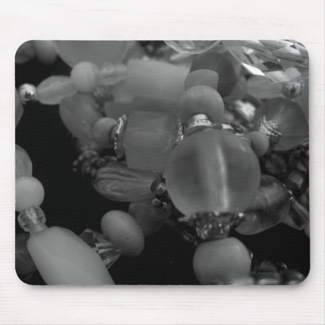 Mousepad "Banguecoques Tangidos" (preto e branco) (Frente)