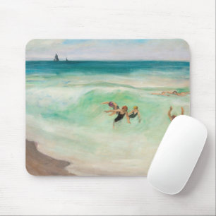 Mousepad Banhistas na Onda Henri Lebasque