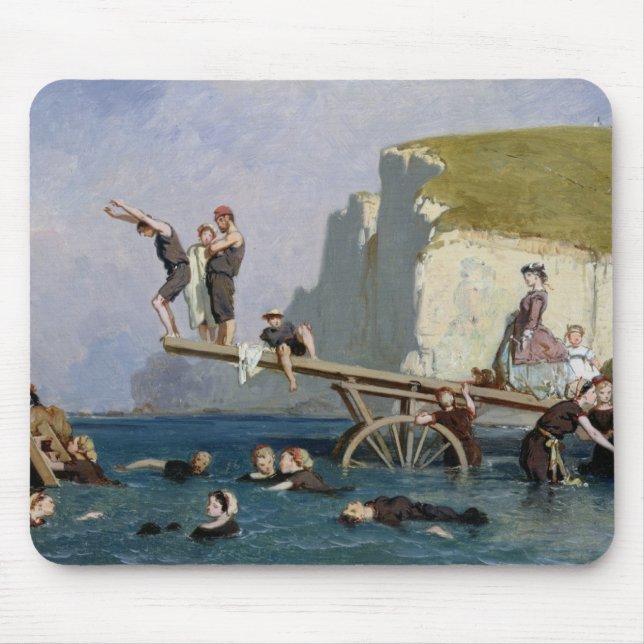 Mousepad Banho em Etretat (Frente)